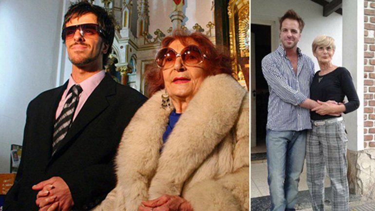 La nueva novia de Reinaldo es 25 años mayor que él.