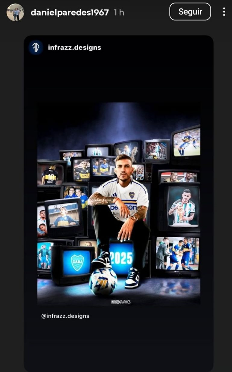 La foto de Leandro Paredes que ilusion&oacute; al mundo Boca