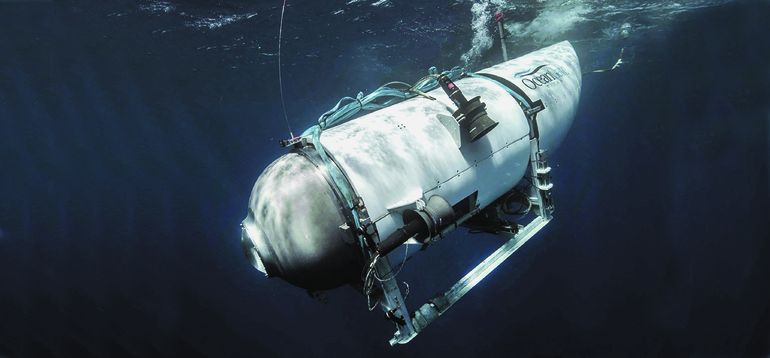 Titan, el submarino perdido cerca del lugar donde se hundió el Titanic. Desde el domingo no se sabe nada de sus ocupantes. El tiempo apremia.