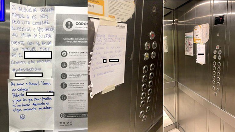 Coronavirus: vecinos solidarios se ponen al servicio de los abuelos