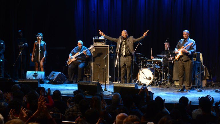Parker ofreció un concierto sublime con una banda fuera de serie.&nbsp;