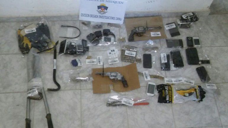 Cayeron dos delincuentes por una seguidilla de robos en Zapala