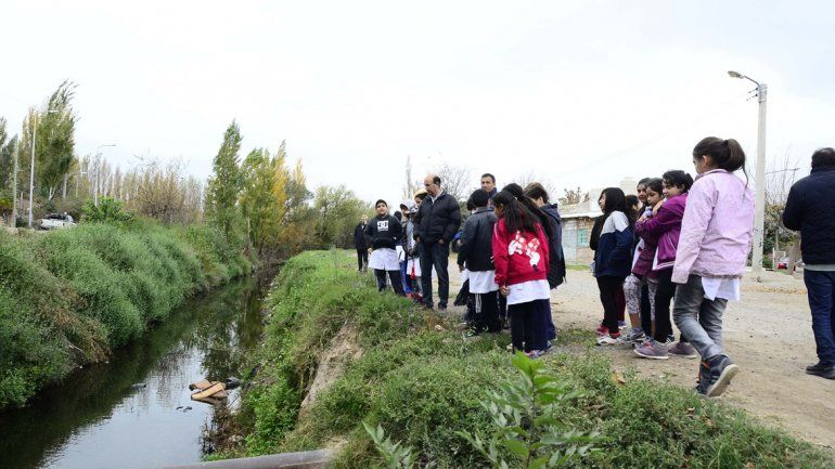 Alumnos de la Escuela 136