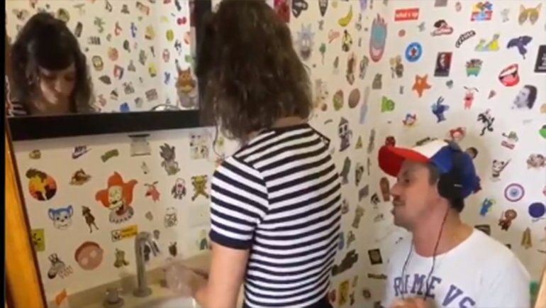 Radagast y su desopilante relato futbolero sobre el lavado de manos