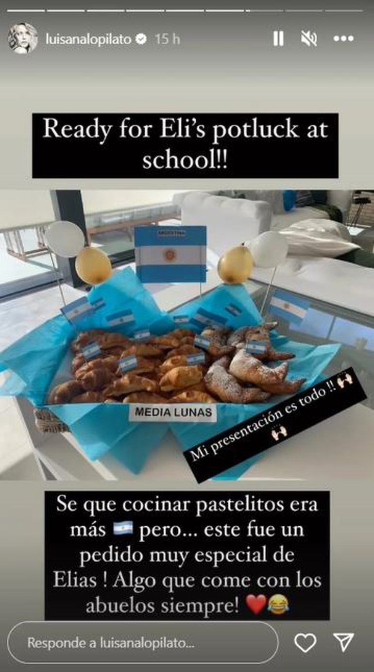 El pedido que Luisana Lopilato le cumplió a su hijo Elias