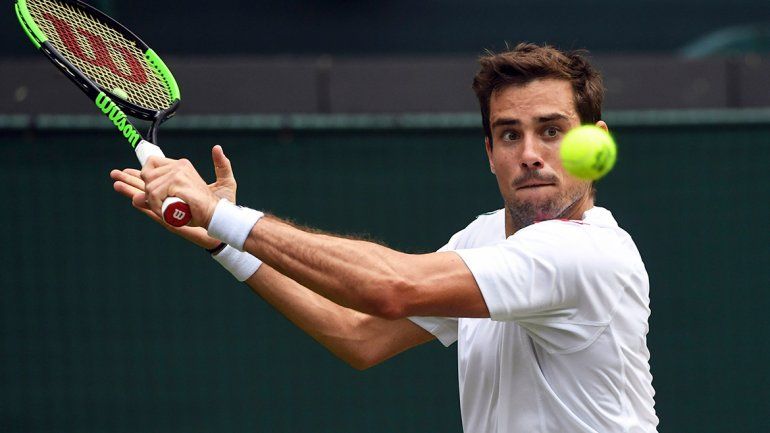 Se acabó el sueño de Guido Pella en Wimbledon