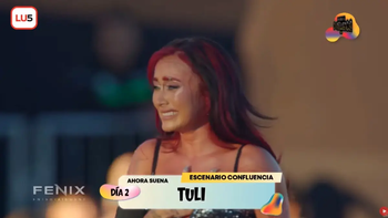 fiesta de la confluencia: tuli acosta y el video que encendio las redes tras su show en neuquen fiesta de la confluencia: tuli acosta y el video que encendio las redes tras su show en neuquen
