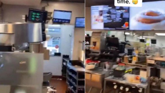 TikTok: restaurante de comida rápida cerró por renuncia masiva