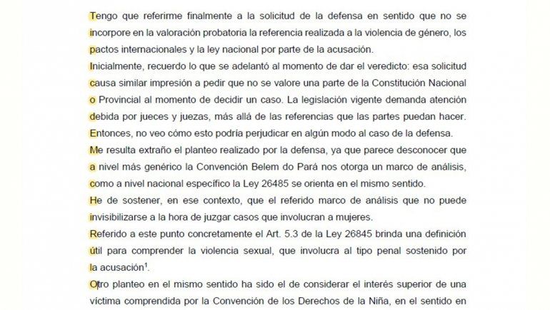 Qué dice la sentencia encriptada que revolucionó a la justicia