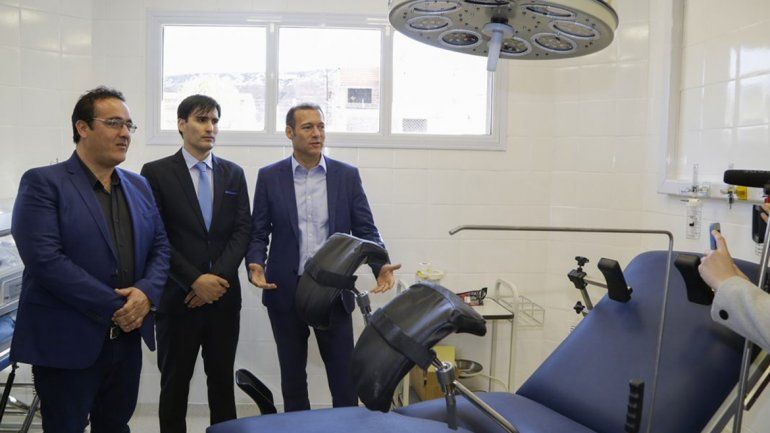 Gutiérrez inauguró el hospital en Añelo