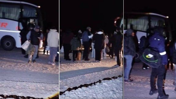 Los pasajeros tuvieron que viajar sin calefacción y realizar un trasbordo en plena madrugada.