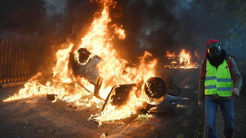París: las fotos más impresionantes de las manifestaciones