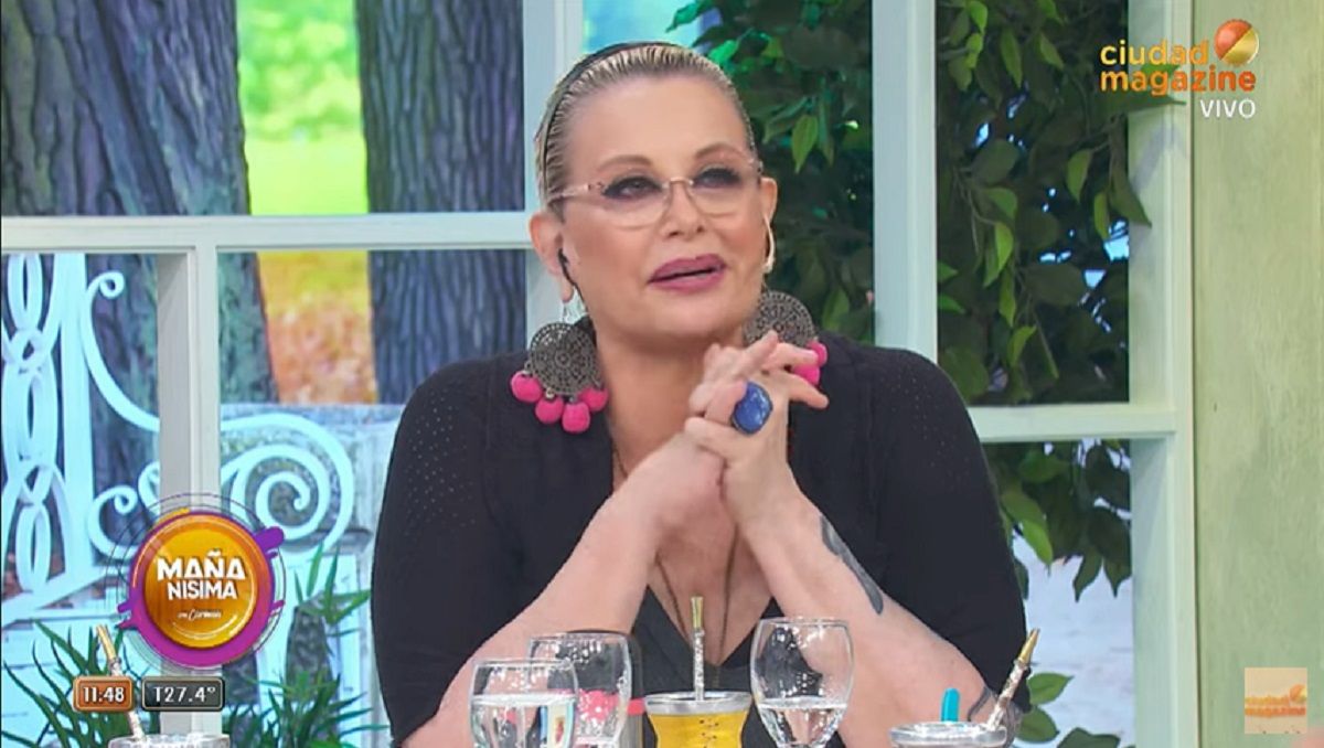 Carmen Barbieri fue hipnotizada y un día después pegó el faltazo en la televisión