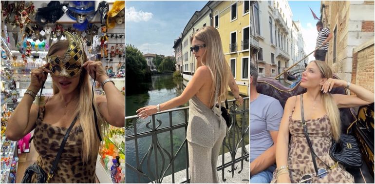 Las fotos de Evangelina Anderson de vacaciones Las fotos de Evangelina Anderson de vacaciones