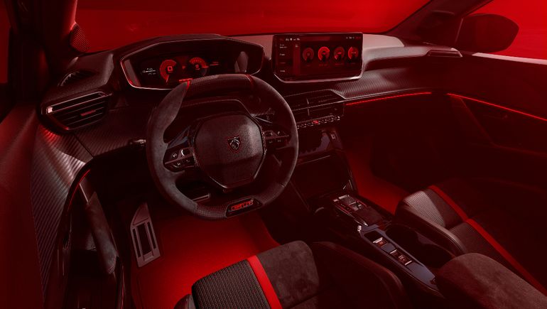 Peugeot E-208 GTI. Peugeot E-208 GTI.