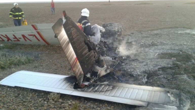 Al menos dos muertos por la caída de una avioneta en Chubut