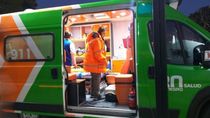 Cuando llegaron las ambulancias, se confirmó que el camionero había muerto.
