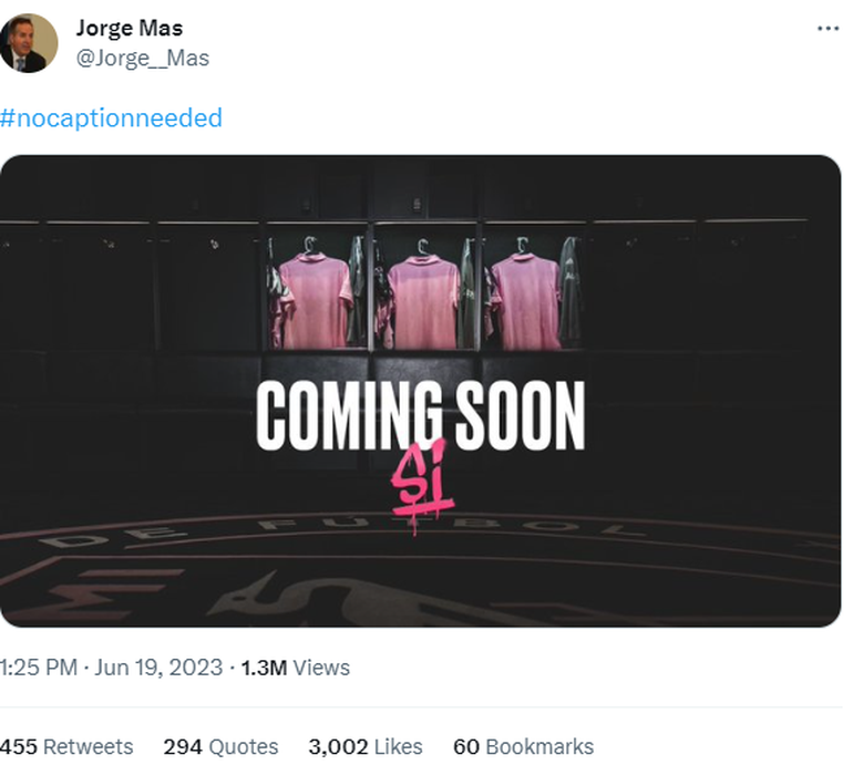 Los mensajes del dueño del club donde jugará Lionel Messi Los mensajes del dueño del club donde jugará Lionel Messi