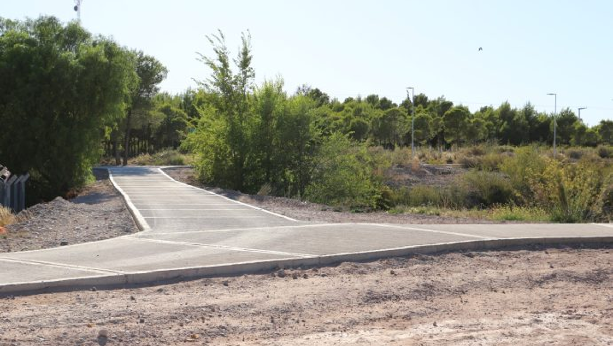 Sumarán 1.700 metros de bicisenda en Parque Norte