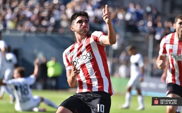 El ex Cipolletti Gustavo Tuti Del Prete la carta de gol en el Pincha