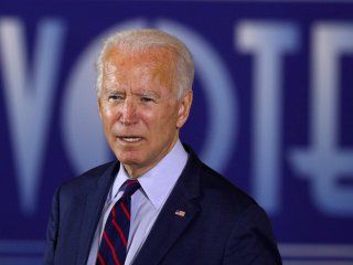 Foto de archivo del candidato demócrata a la presidencia de EEUU, Joe Biden, dando un discurso en Cincinnati. Si se impone en las elecciones, dejaría las sanciones y optaría por la vía diplomática. 