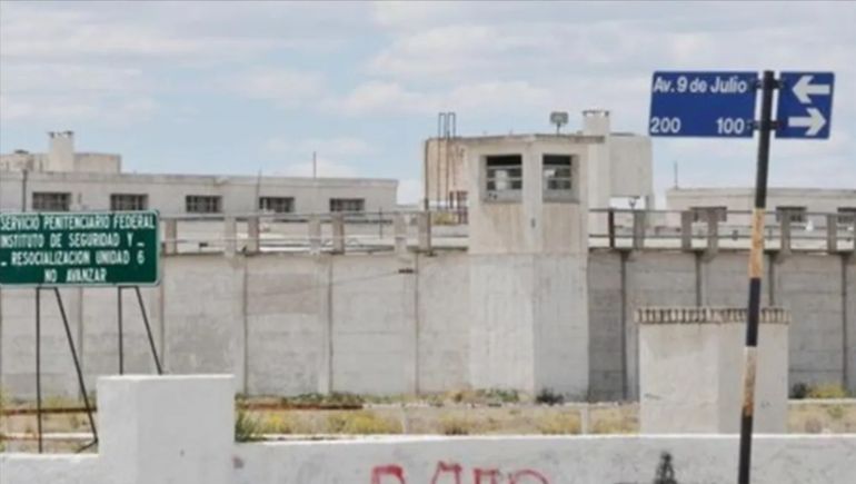 La Unidad Penitenciaria 6 de Rawson, Chubut.