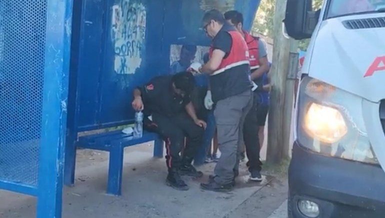 Los Hornitos: cómo es el auto que huyó tras el ataque a un ciclista