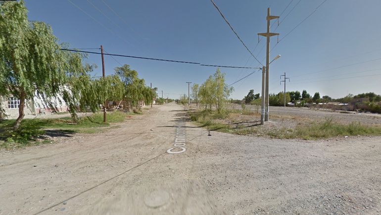 Sector en el que ocurrieron los disparos. Sector en el que ocurrieron los disparos.