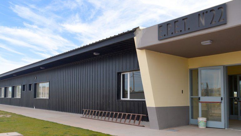 Centenario: la obra de la EPET 22 está casi terminada