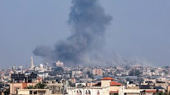 Ataque israelí sobre Gaza.