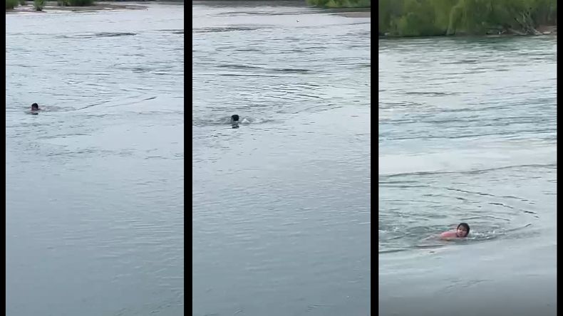 Río Limay: un adolescente se salvó de milagro en pleno festejo por el Día del Estudiante