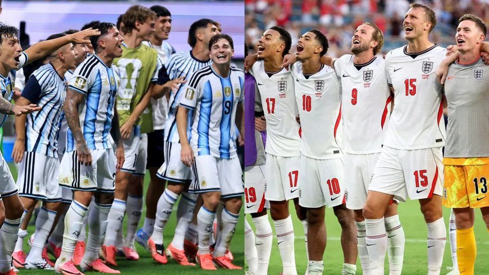 Argentina - Inglaterra, este miércoles a las 16.