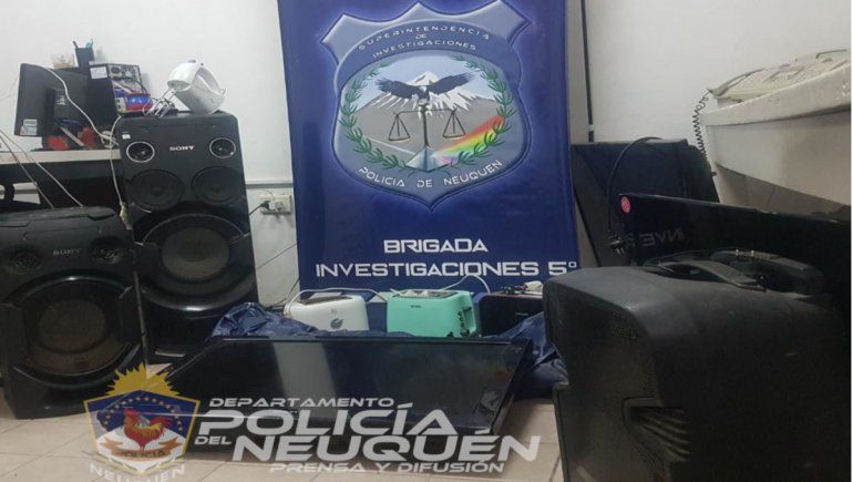 Recuperan el botín de un robo y detienen a presuntos delincuentes