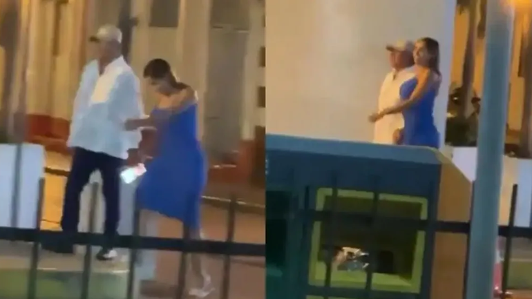 Imágenes del supuesto video de Gustavo Petro y Linda Yepes.