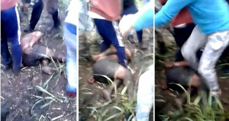 Decenas de vecinos, al encontrarse con el acusado de matar a Abigail, lo lincharon: Guaymás murió por los golpes recibidos.