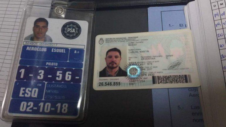 Vinieron a rendir la licencia para piloto y les robaron los papeles de vuelo