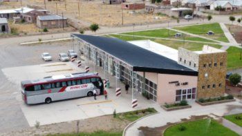 La terminal de ómnibus Las Lajas fue conectada a la red de gas natural, un gran paso para la comunidad. 
