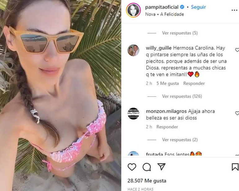 El extraño comentario de un seguidor provocó revuelo entre los fans de la modelo.