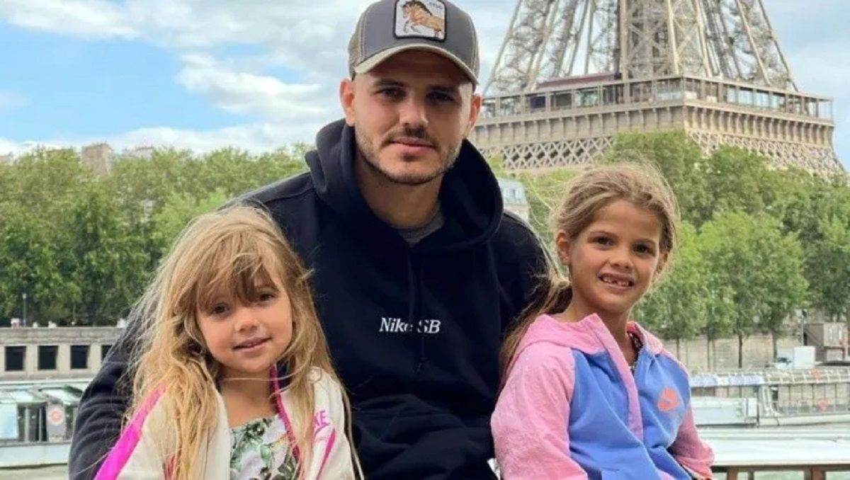 Guerra con Wanda: Mauro Icardi va por la custodia de sus dos hijas