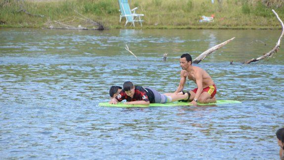 Limay: se realizaron 15 rescates en los balnearios habilitados