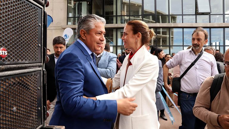 Rolando Figueroa y Tanya Bertoldi.