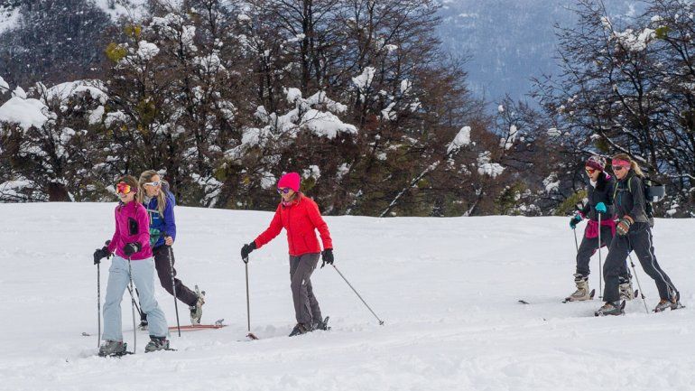Las precipitaciones dejaron 50 centímetros de nieve en la zona intermedia.&nbsp;