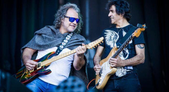 Marcelo Pelleriti y Felipe Staiti tocando juntos