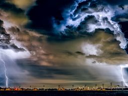 El SMN advirtió por fuertes tormentas. El SMN advirtió por fuertes tormentas.