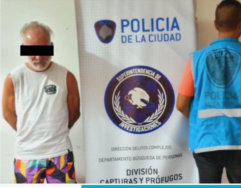La detención de Chatrán Hernández, en febrero de 2024, por parte de la División de Búsqueda de Prófugos de la policía porteña. La detención de Chatrán Hernández, en febrero de 2024, por parte de la División de Búsqueda de Prófugos de la policía porteña. 