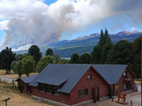 Avanza el incendio en el Parque Nacional Los Alerces y ya arrasó 577 hectáreas