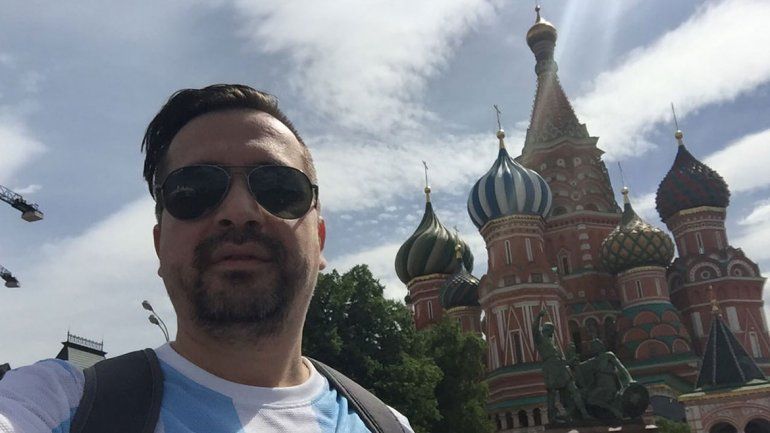 La previa del mundial por un neuquino en Rusia