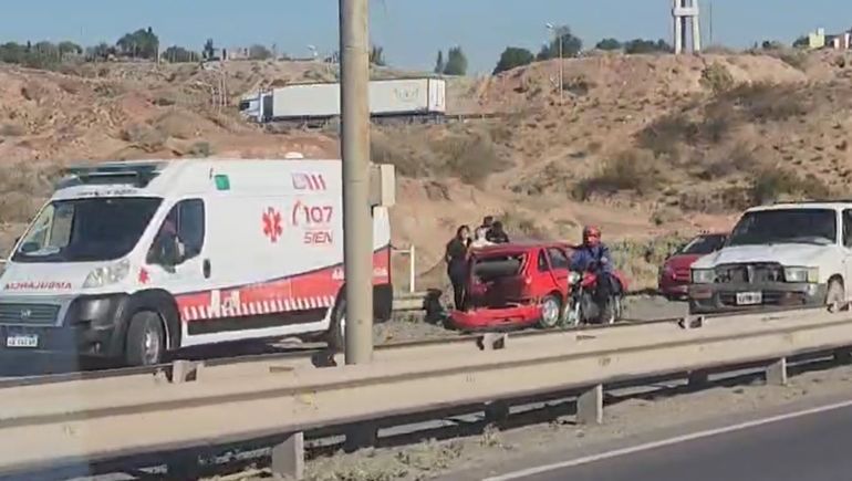 Accidentes y caos en Ruta 7: en tres horas hubo dos choques en el mismo lugar