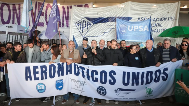 ATE convoca a asambleas en todos los aeropuertos.