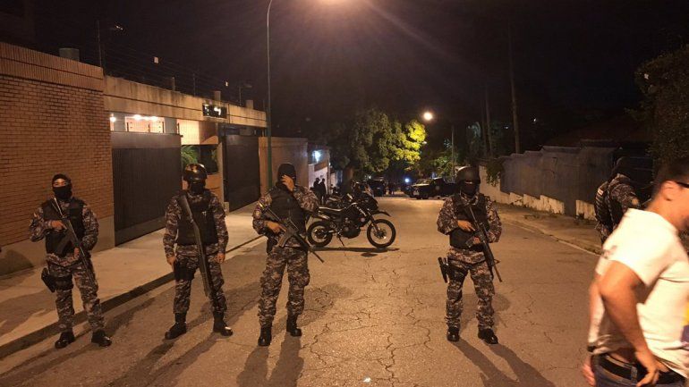 Luego de la manifestación en la calle